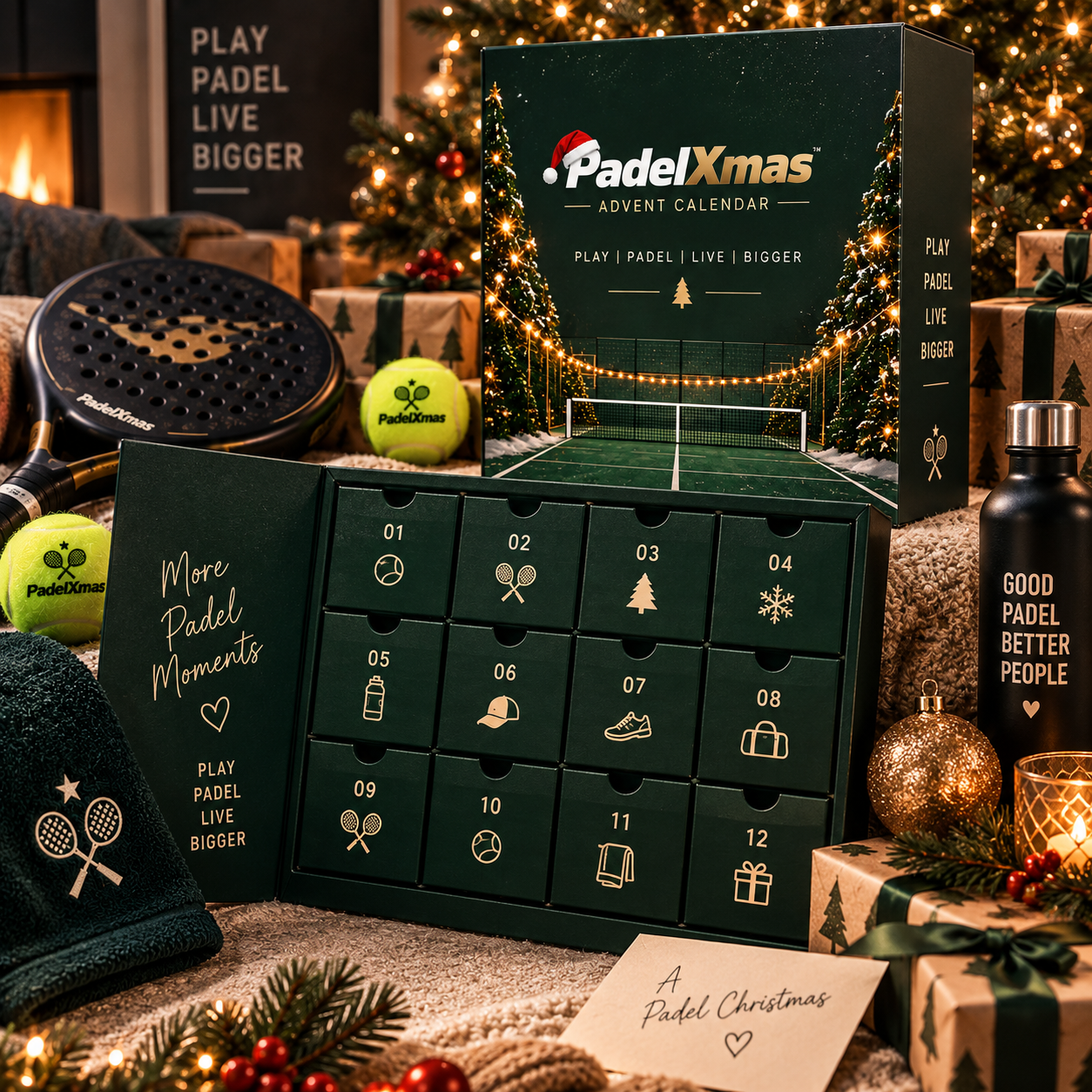 Twelve doors, more padel moments